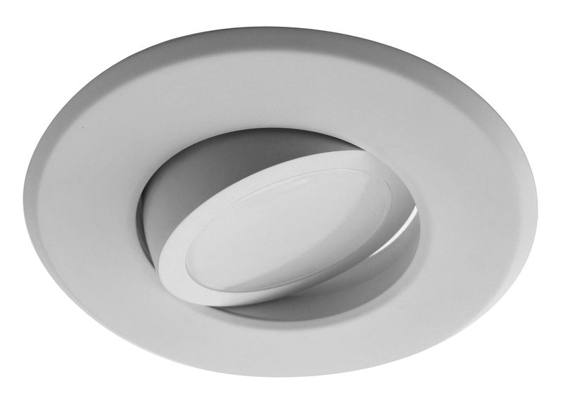 Nicor مجموعة إعادة تركيب مصباح LED جيمبال 5/6 بوصة من NICOR Lighting، 3000K أبيض (DLG56-10-120-3K-WH) - Image 2